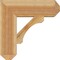 Ekena Millwork Legacy Craftsman Rough Sawn Bracket, Western Red Cedar, 6"W x 22"D x 22"H BKT06X22X22LEC04RWR - alternate 2